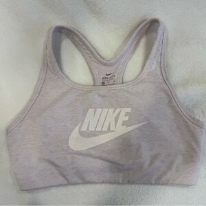 Nike Girl’s Light Purple Sports Bra Size XL